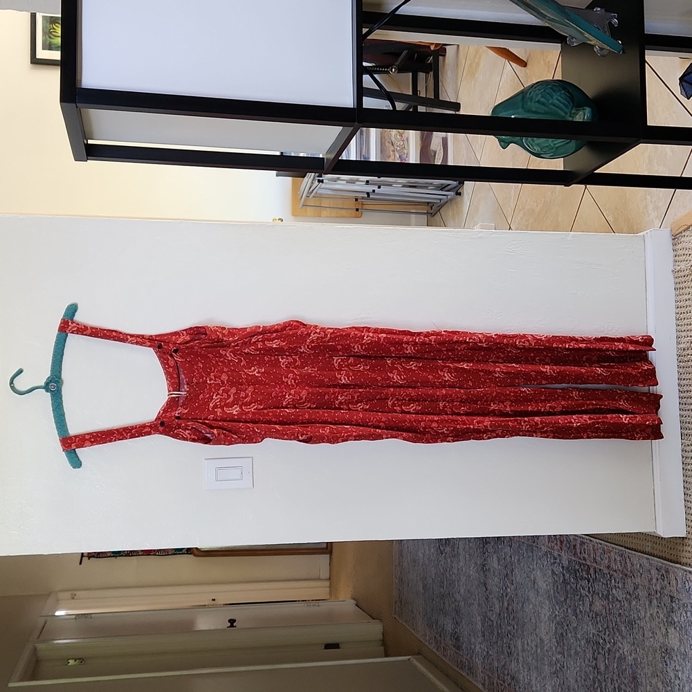 Zara Paisley Sleeveless Jumpsuit, nwt - Picture 10 of 12